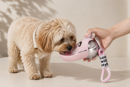 Portable Dog Water Bottle & Bowl