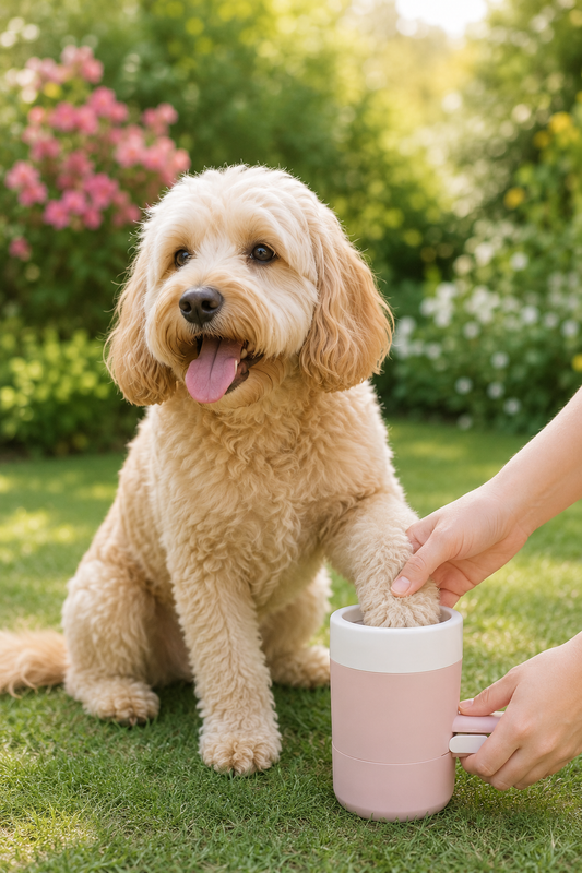 Soft Dog Paw Cleaner Cup